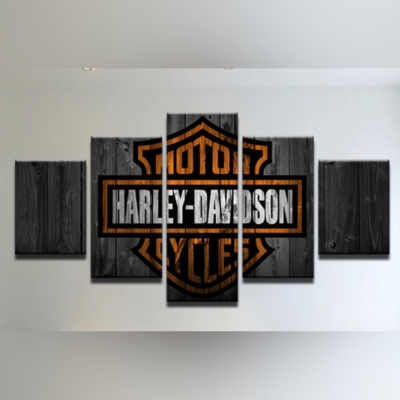 HarleyDavidson Art Harley Davidson Canvas Wall Art Poshmark